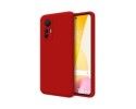 Funda Silicona Líquida Ultra Suave para Xiaomi 12 Lite 5G color Roja