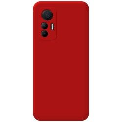 Funda Silicona Líquida Ultra Suave para Xiaomi 12 Lite 5G color Roja 2
