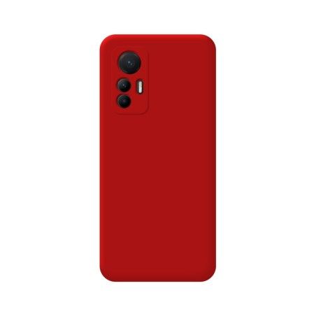 Funda Silicona Líquida Ultra Suave para Xiaomi 12 Lite 5G color Roja