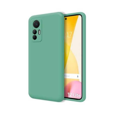 Funda Silicona Líquida Ultra Suave para Xiaomi 12 Lite 5G color Verde