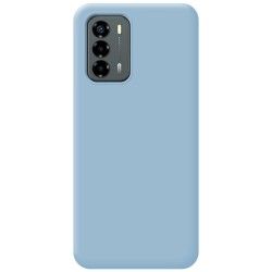 Funda Silicona Líquida Ultra Suave para ZTE Blade V40 Vita color Azul 2