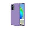 Funda Silicona Líquida Ultra Suave para ZTE Blade V40 Vita color Morada