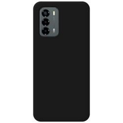 Funda Silicona Líquida Ultra Suave para ZTE Blade V40 Vita color Negra 2
