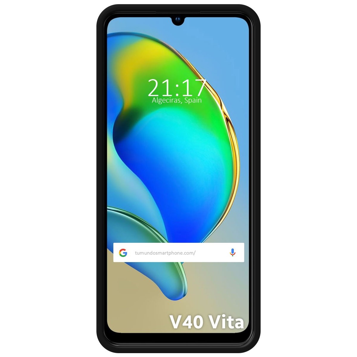 Funda Silicona Líquida Ultra Suave para ZTE Blade V40 Vita color Negra