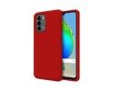 Funda Silicona Líquida Ultra Suave para ZTE Blade V40 Vita color Roja