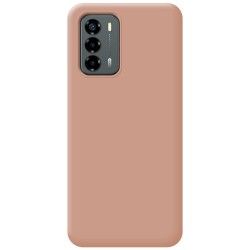 Funda Silicona Líquida Ultra Suave para ZTE Blade V40 Vita color Rosa 2
