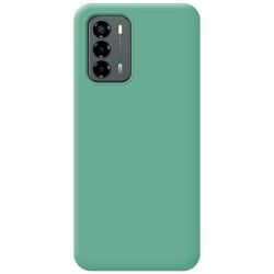 Funda Silicona Líquida Ultra Suave para ZTE Blade V40 Vita color Verde 2