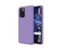 Funda Silicona Líquida Ultra Suave para ZTE Blade A72 color Morada
