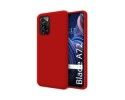 Funda Silicona Líquida Ultra Suave para ZTE Blade A72 color Roja