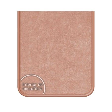 Funda Silicona Líquida Ultra Suave para ZTE Blade A72 color Rosa