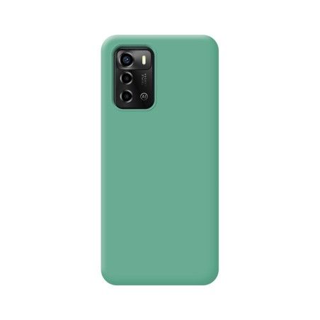 Funda Silicona Líquida Ultra Suave para ZTE Blade A72 color Verde
