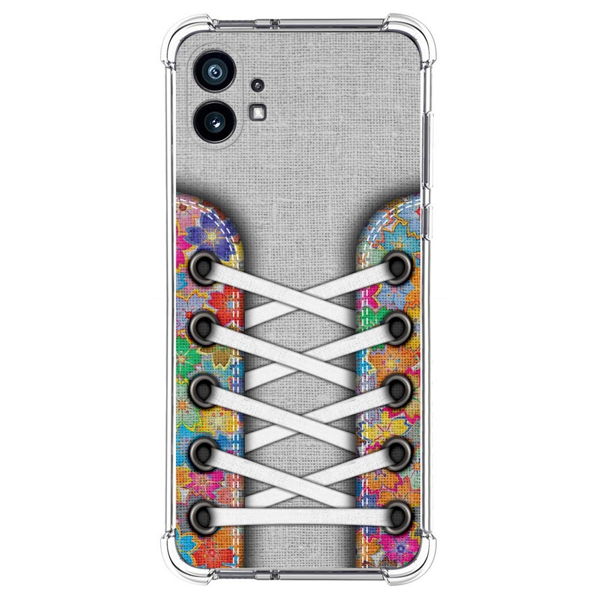 Funda Silicona Antigolpes para Nothing Phone 1 diseño Zapatillas 04 Dibujos