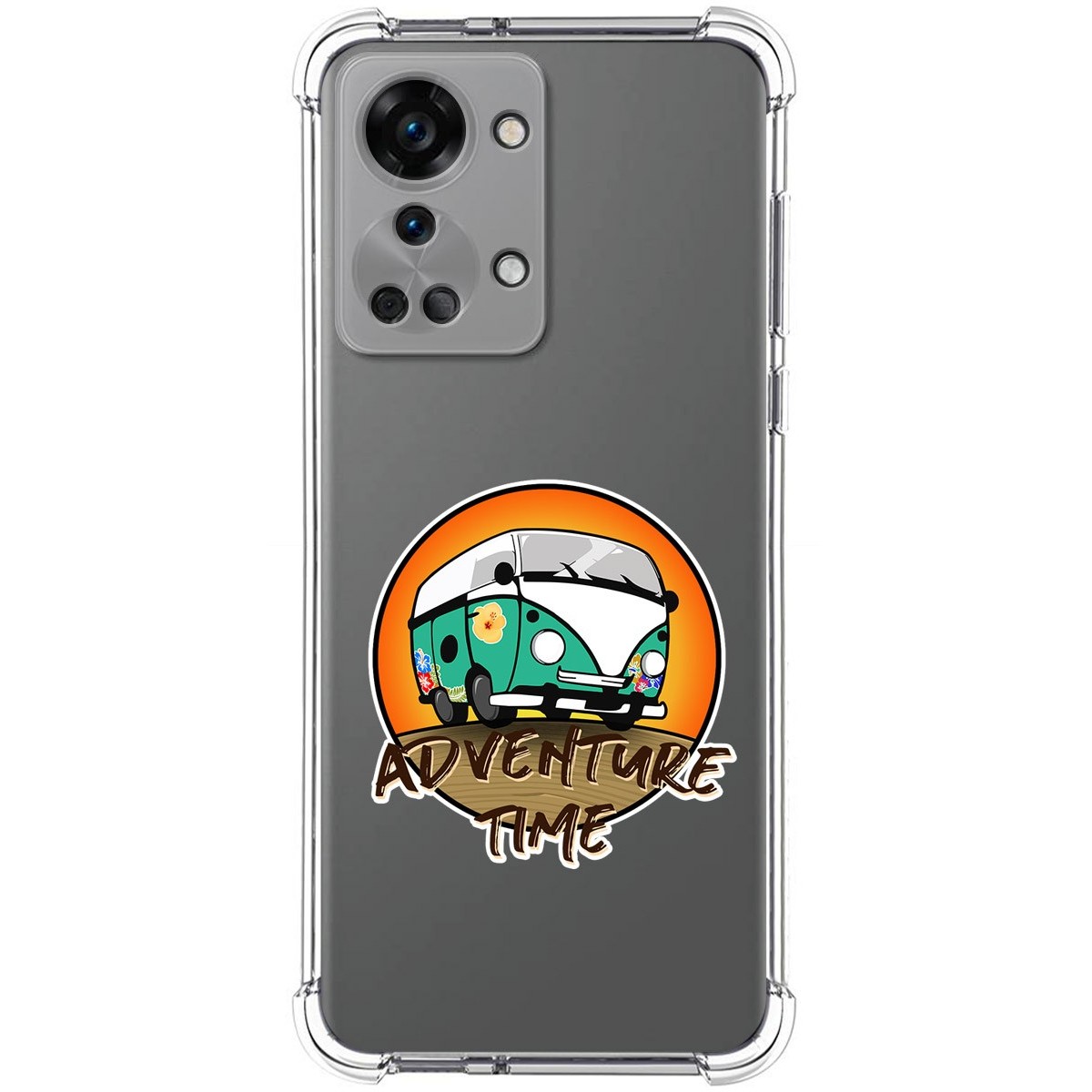 Funda Silicona Antigolpes para OnePlus Nord 2T 5G diseño Adventure Time Dibujos