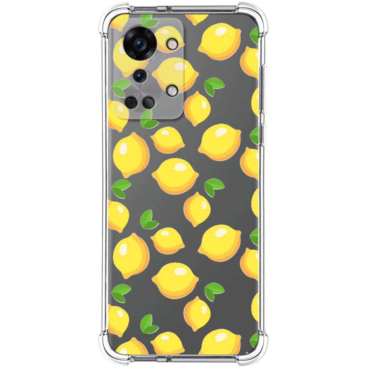 Funda Silicona Antigolpes para OnePlus Nord 2T 5G diseño Limones Dibujos