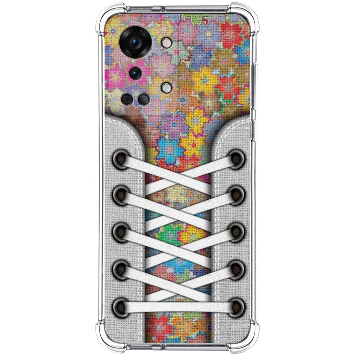 Funda Silicona Antigolpes para OnePlus Nord 2T 5G diseño Zapatillas 05 Dibujos