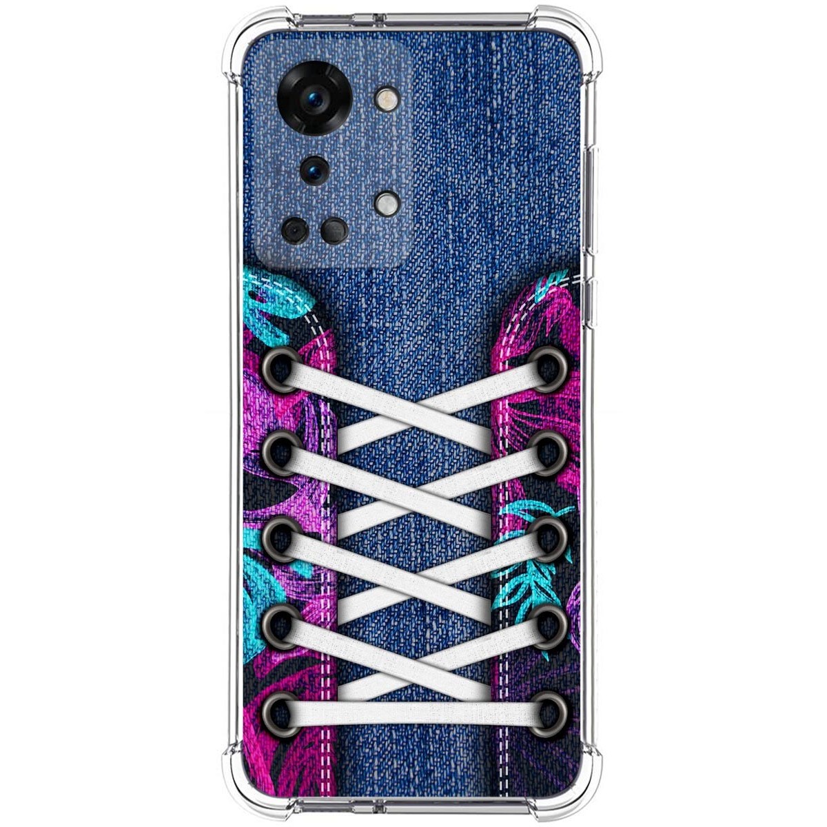 Funda Silicona Antigolpes para OnePlus Nord 2T 5G diseño Zapatillas 06 Dibujos