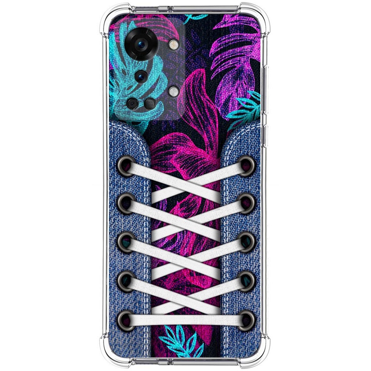 Funda Silicona Antigolpes para OnePlus Nord 2T 5G diseño Zapatillas 07 Dibujos