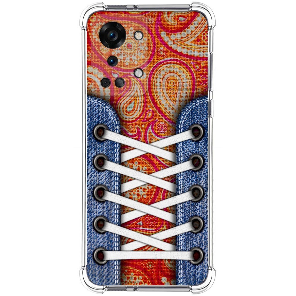 Funda Silicona Antigolpes para OnePlus Nord 2T 5G diseño Zapatillas 10 Dibujos