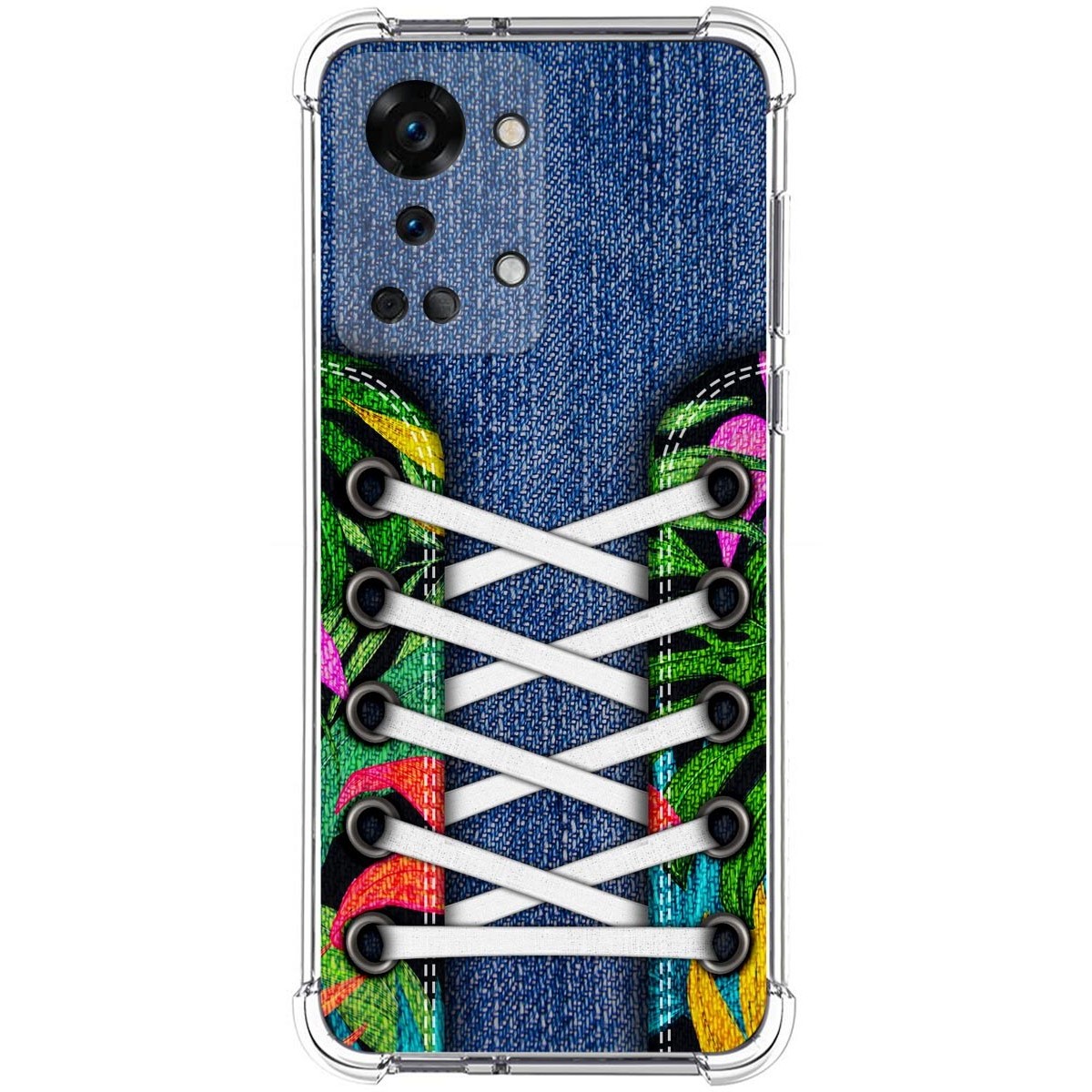 Funda Silicona Antigolpes para OnePlus Nord 2T 5G diseño Zapatillas 13 Dibujos