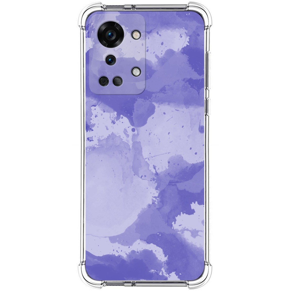 Funda Silicona Antigolpes para OnePlus Nord 2T 5G diseño Acuarela 01 Dibujos