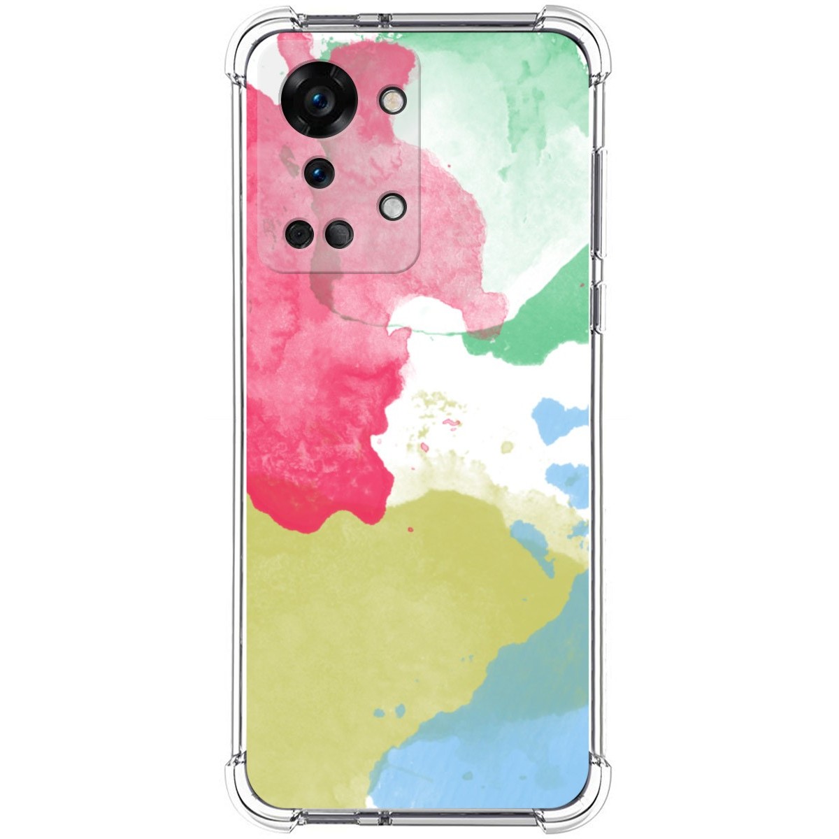 Funda Silicona Antigolpes para OnePlus Nord 2T 5G diseño Acuarela 02 Dibujos
