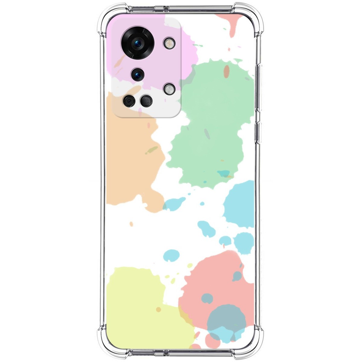 Funda Silicona Antigolpes para OnePlus Nord 2T 5G diseño Acuarela 05 Dibujos