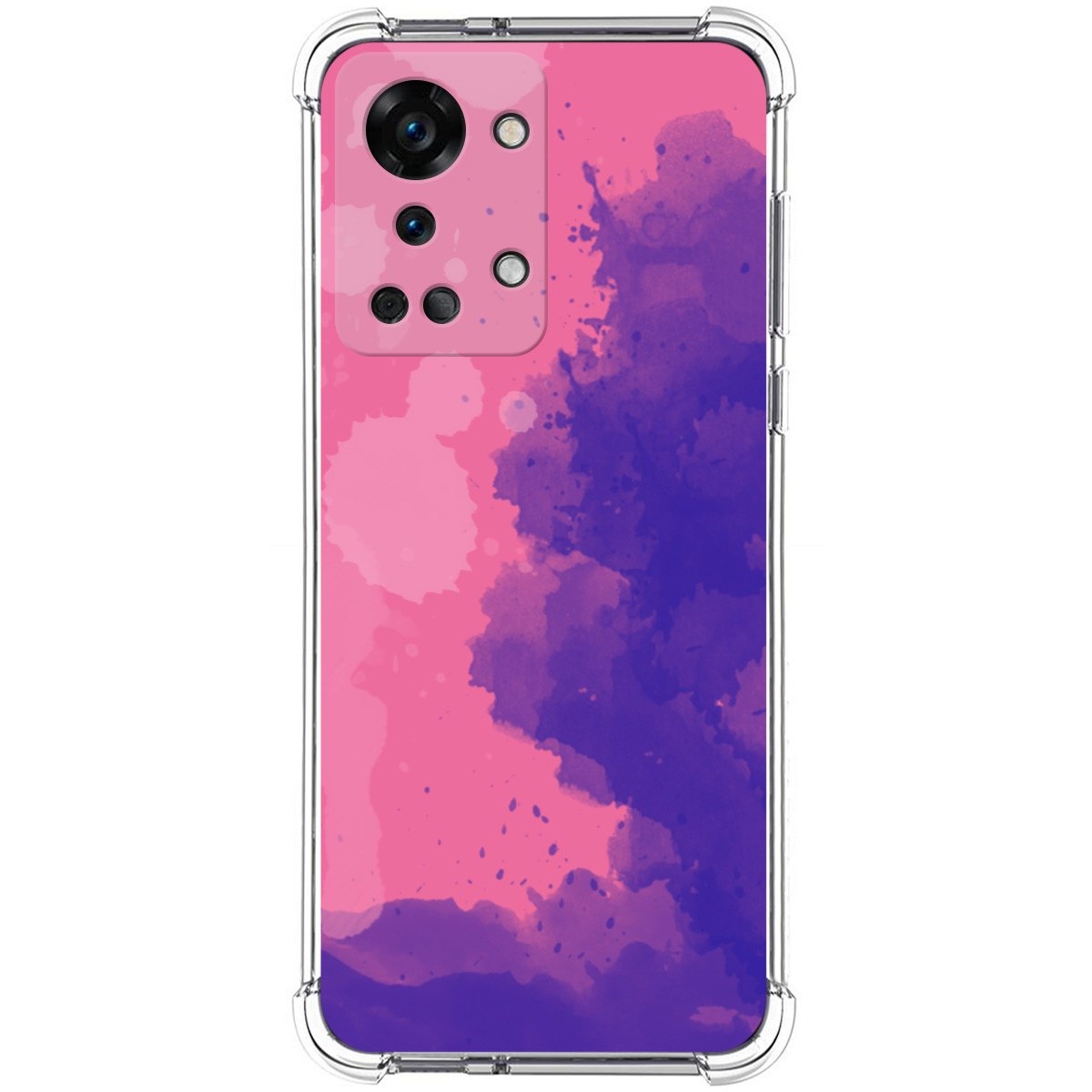Funda Silicona Antigolpes para OnePlus Nord 2T 5G diseño Acuarela 07 Dibujos