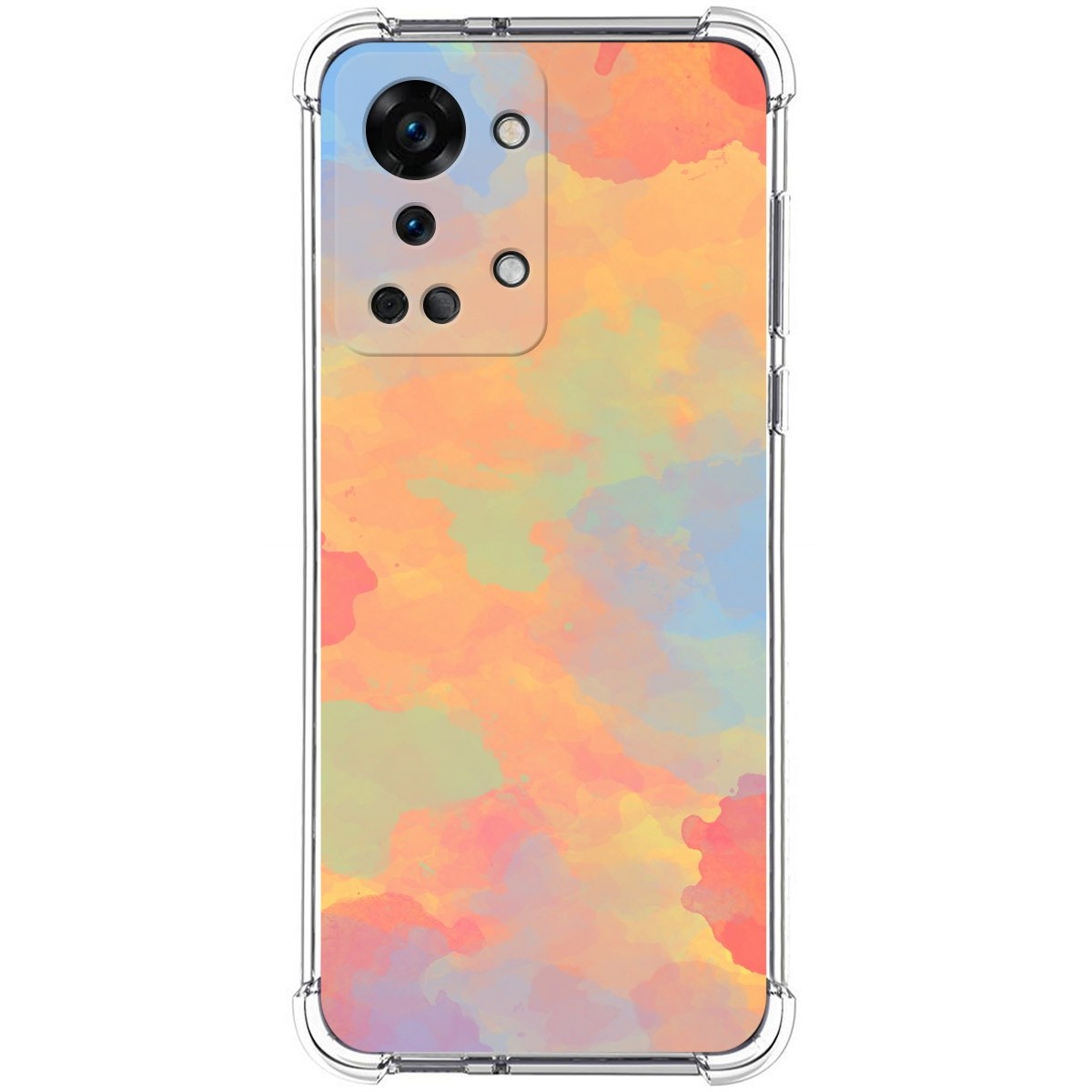 Funda Silicona Antigolpes para OnePlus Nord 2T 5G diseño Acuarela 08 Dibujos