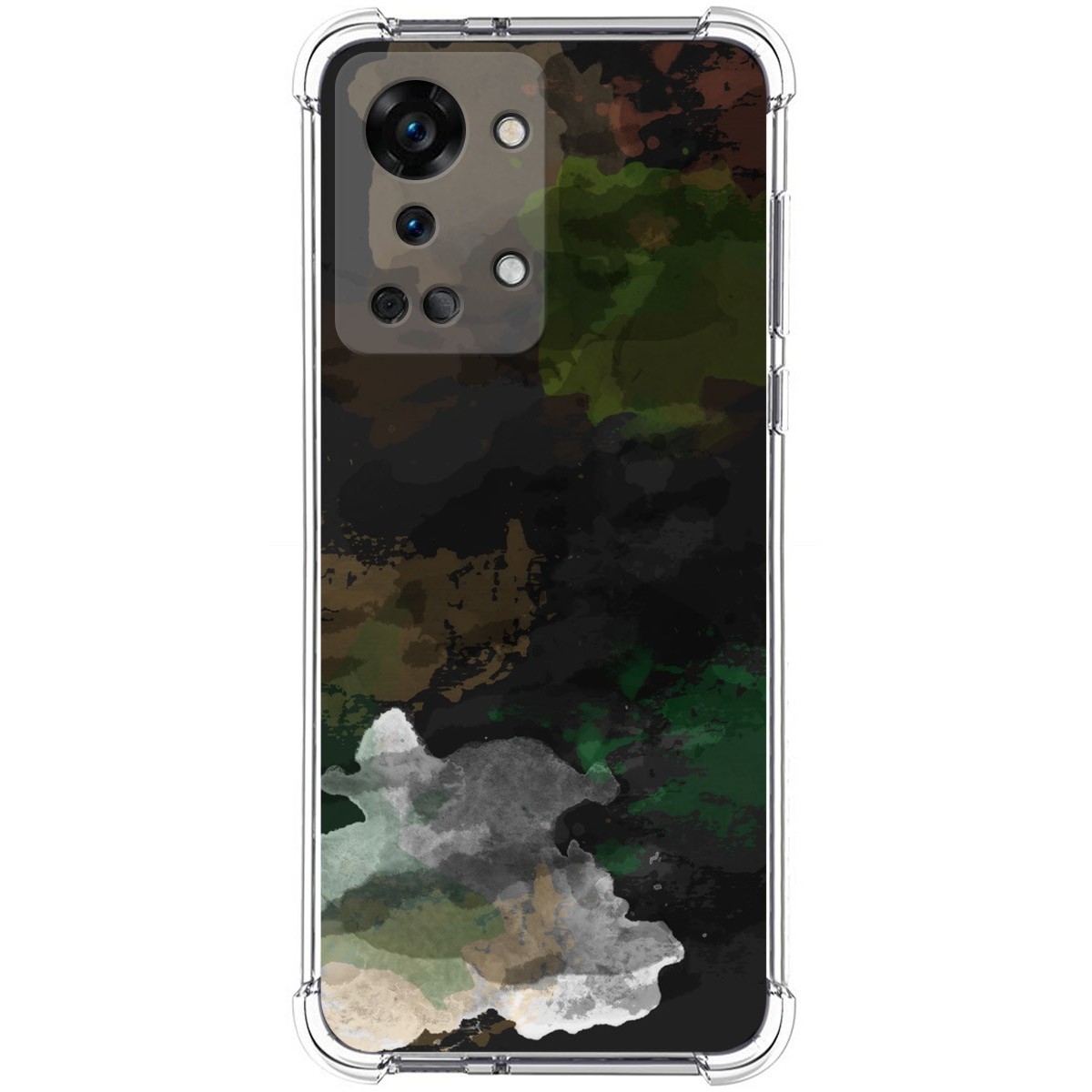 Funda Silicona Antigolpes para OnePlus Nord 2T 5G diseño Acuarela 12 Dibujos