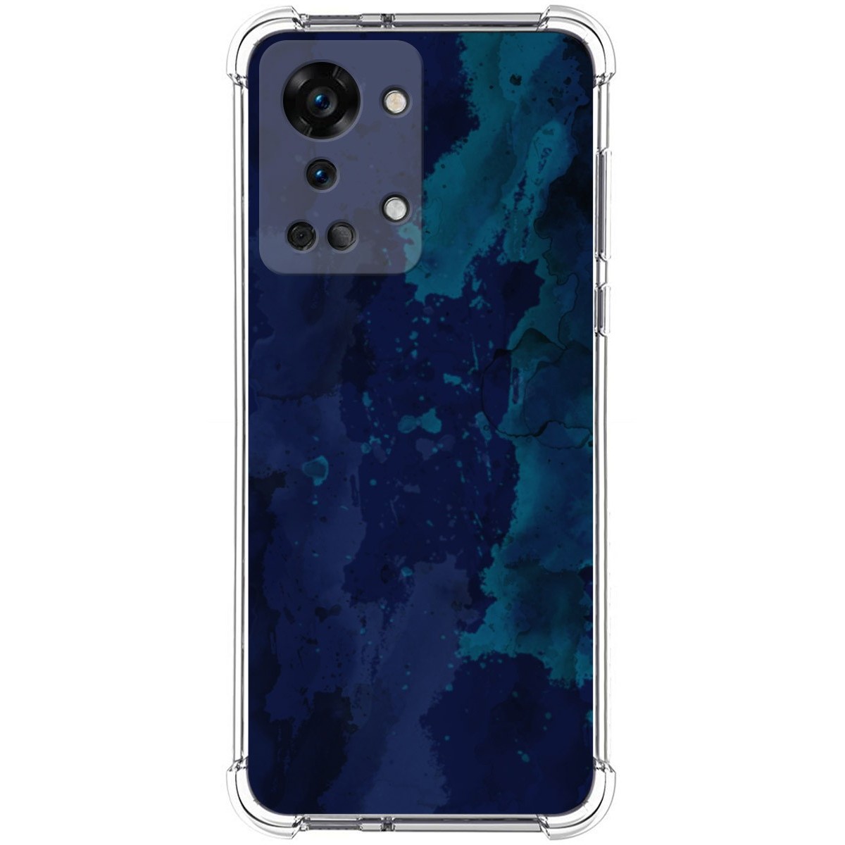 Funda Silicona Antigolpes para OnePlus Nord 2T 5G diseño Acuarela 13 Dibujos
