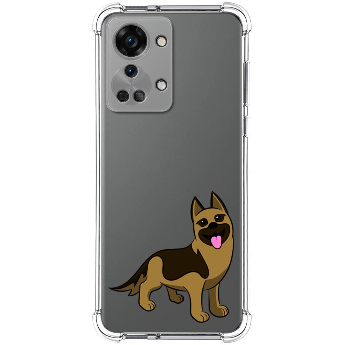 Funda Silicona Antigolpes para OnePlus Nord 2T 5G diseño Perros 03 Dibujos