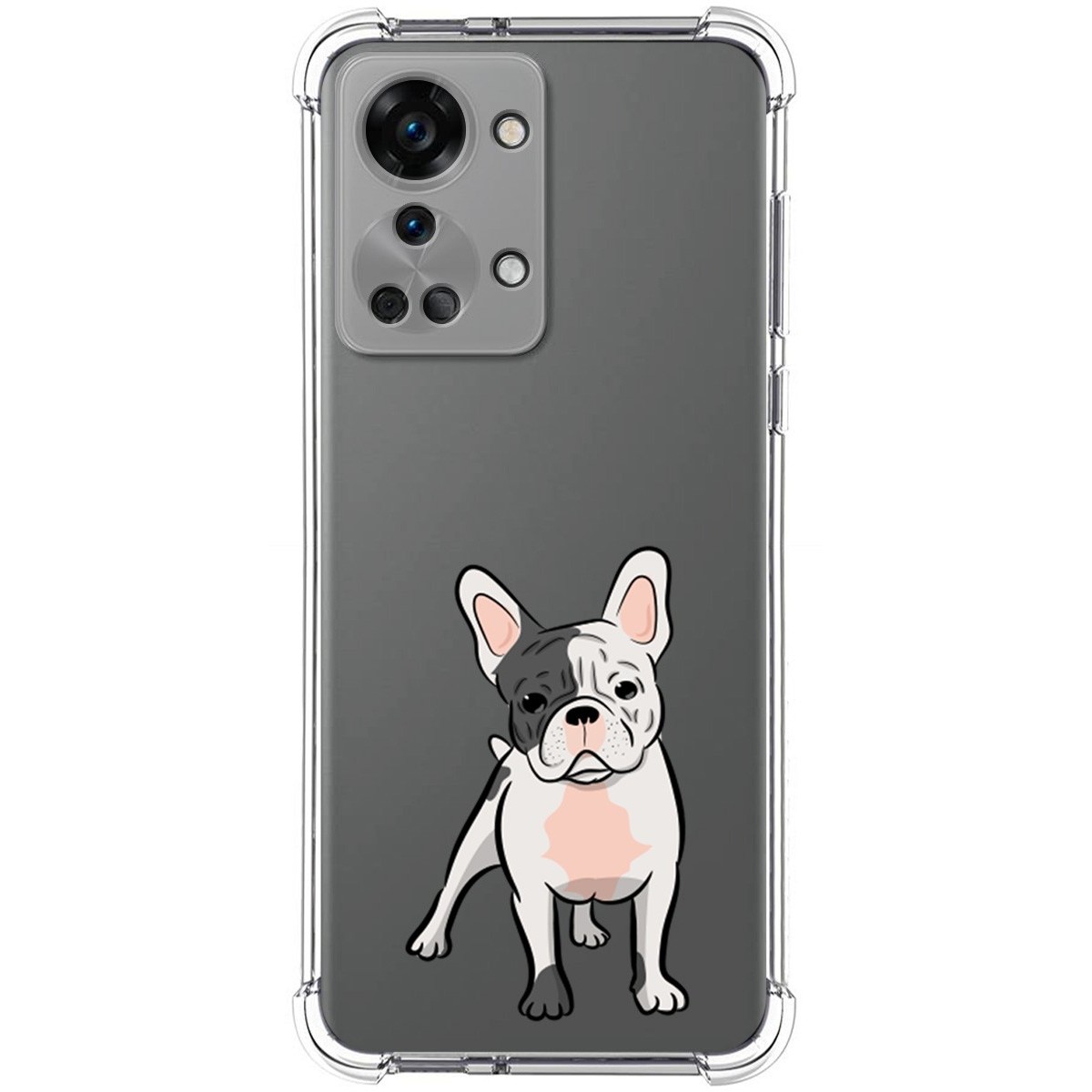 Funda Silicona Antigolpes para OnePlus Nord 2T 5G diseño Perros 06 Dibujos