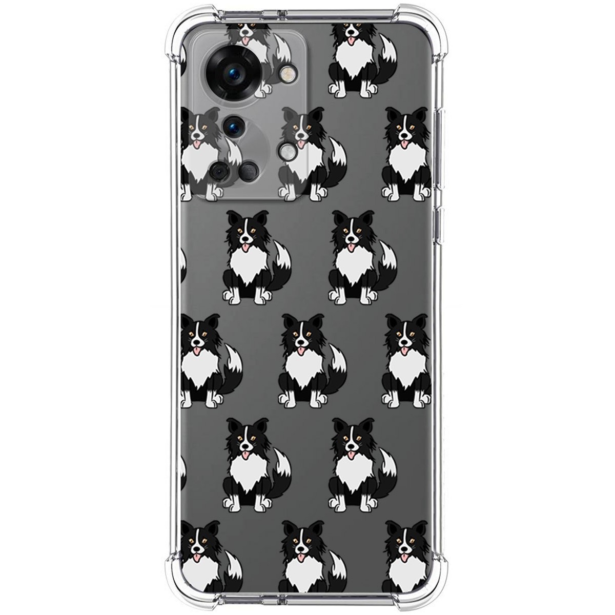 Funda Silicona Antigolpes para OnePlus Nord 2T 5G diseño Perros 07 Dibujos