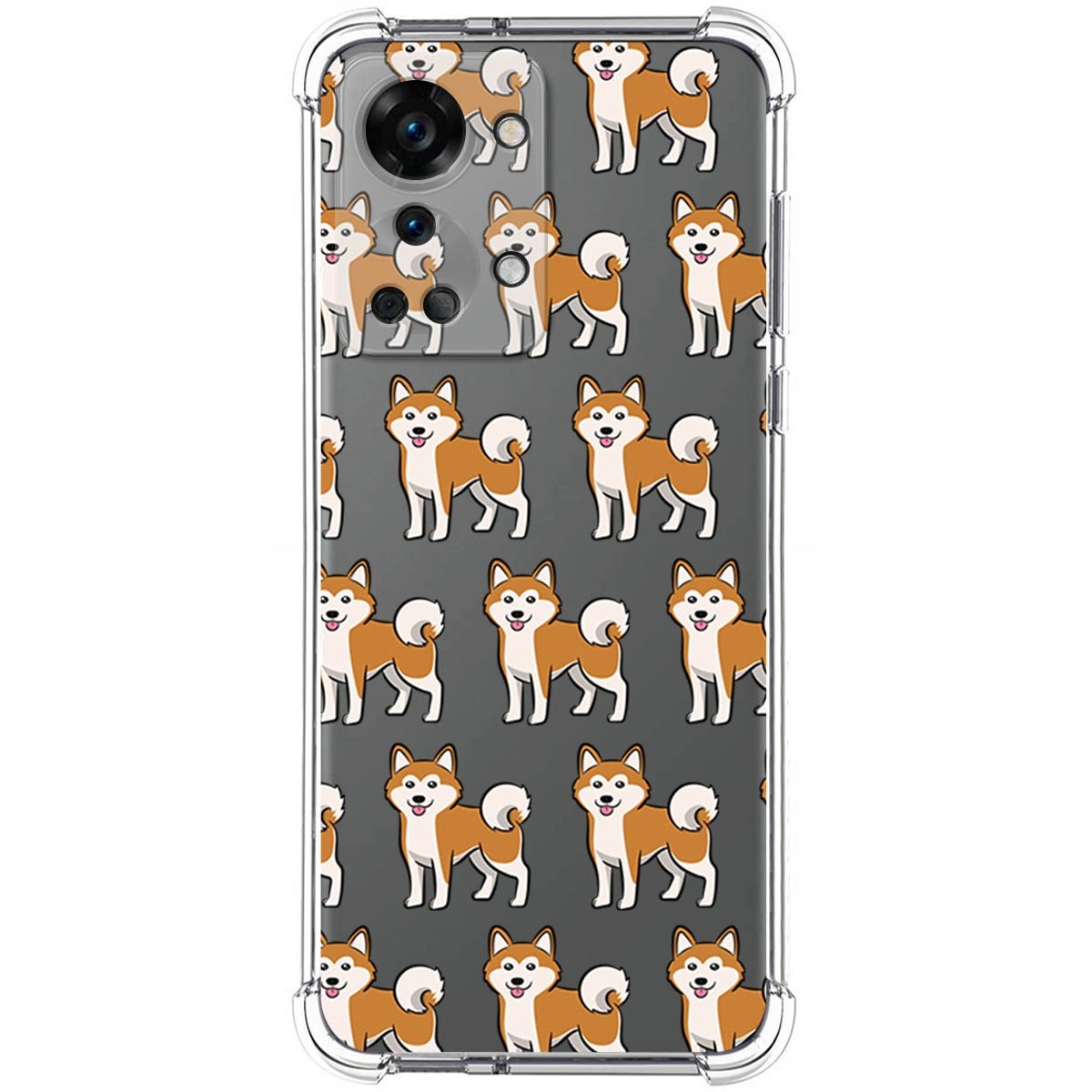 Funda Silicona Antigolpes para OnePlus Nord 2T 5G diseño Perros 08 Dibujos