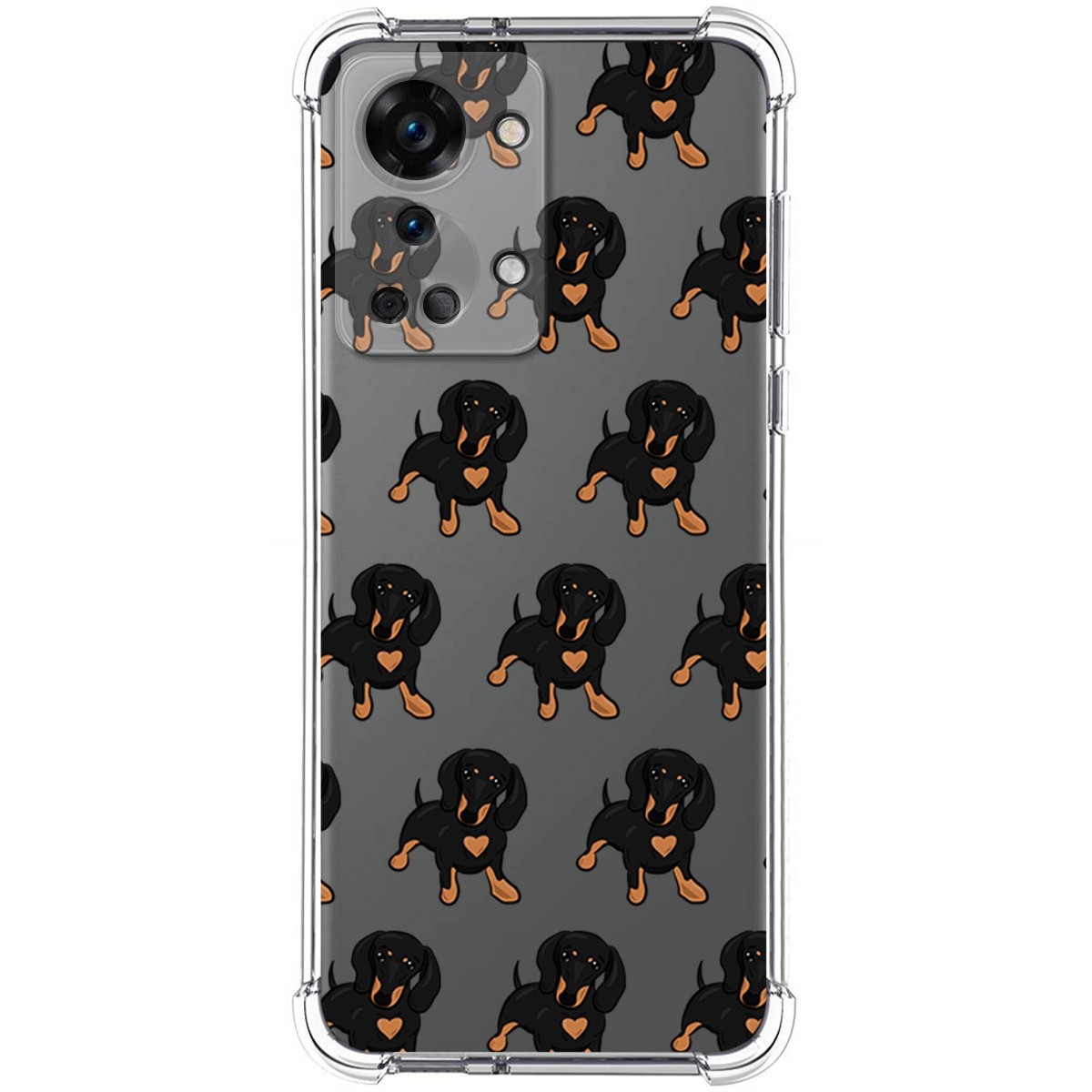 Funda Silicona Antigolpes para OnePlus Nord 2T 5G diseño Perros 10 Dibujos