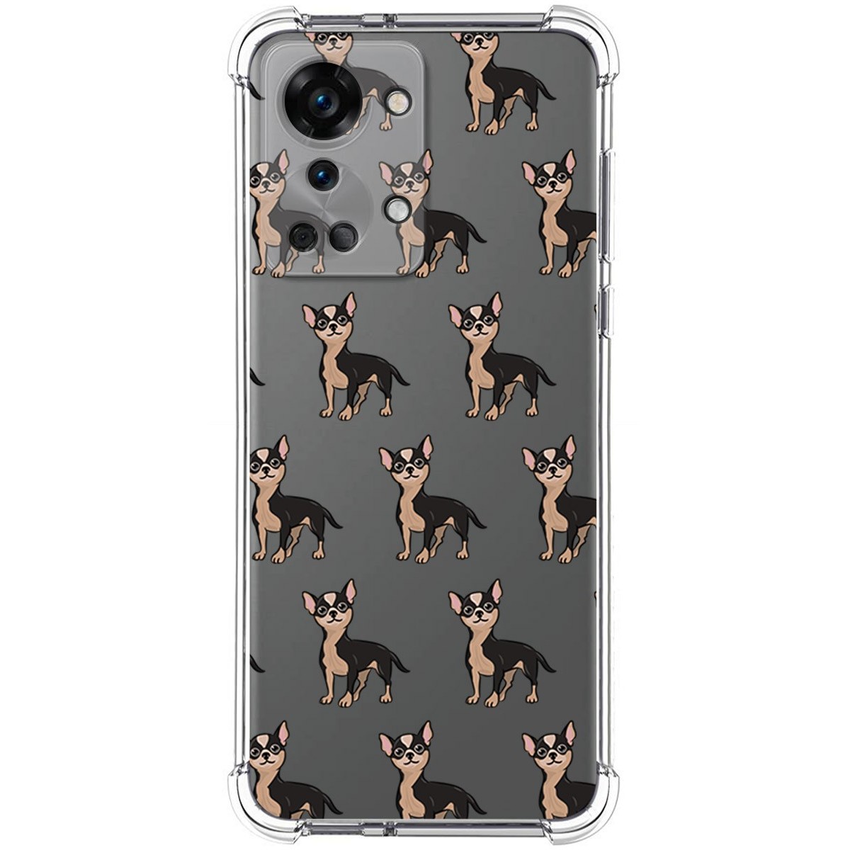 Funda Silicona Antigolpes para OnePlus Nord 2T 5G diseño Perros 11 Dibujos