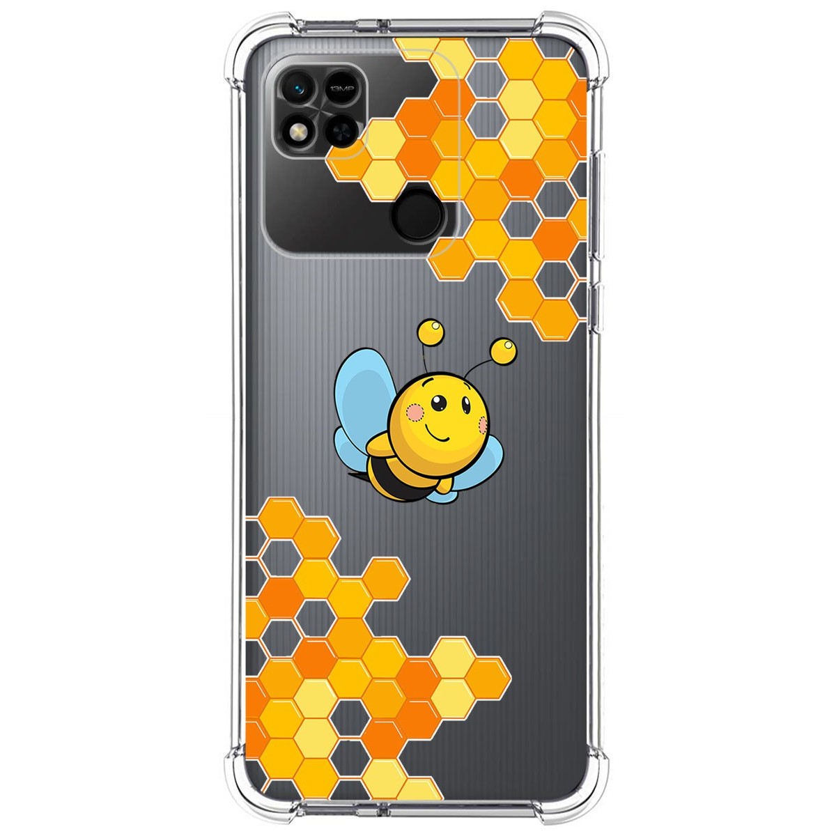 Funda Silicona Antigolpes compatible con Xiaomi Redmi 10A diseño Abeja Dibujos