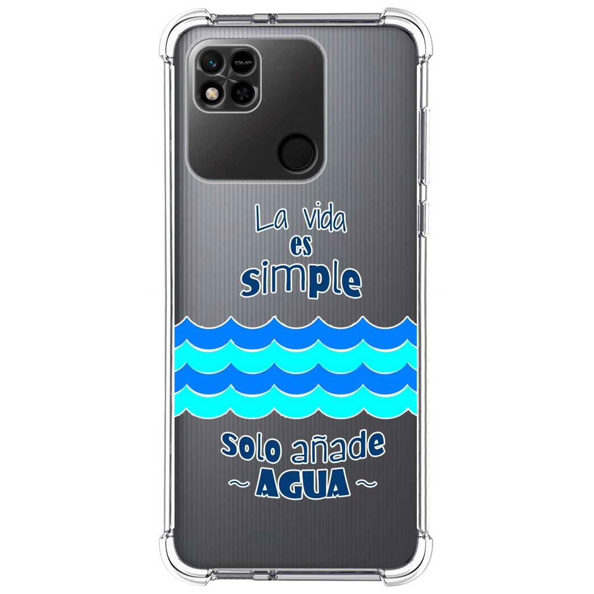 Funda Silicona Antigolpes compatible con Xiaomi Redmi 10A diseño Agua Dibujos
