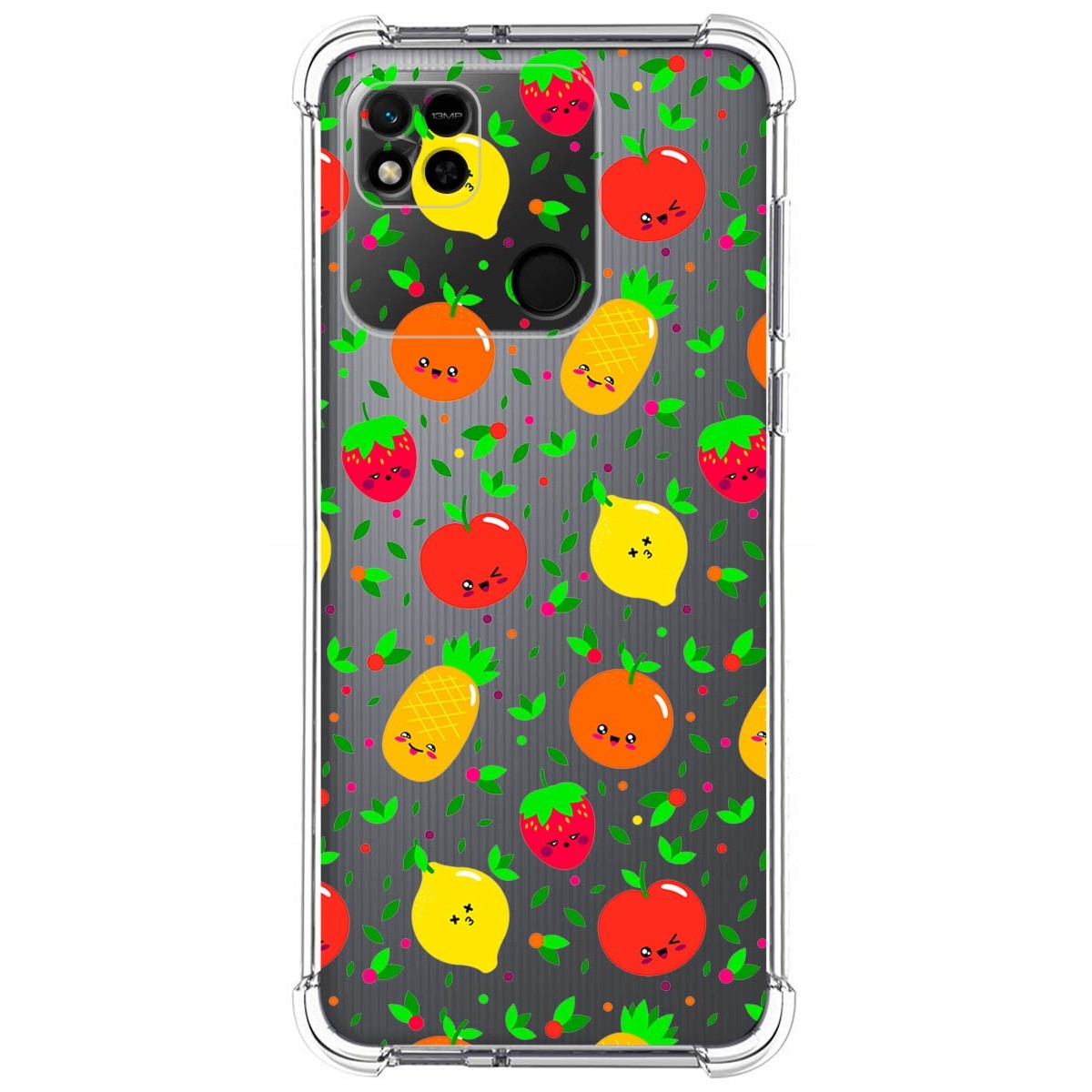 Funda Silicona Antigolpes compatible con Xiaomi Redmi 10A diseño Frutas 01 Dibujos