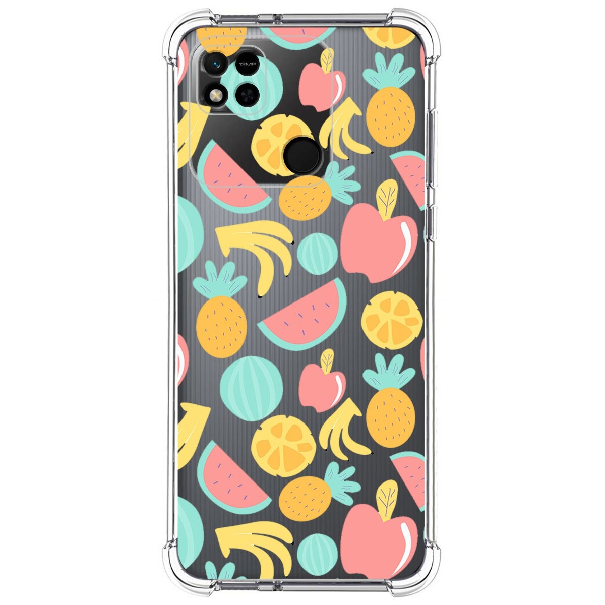 Funda Silicona Antigolpes compatible con Xiaomi Redmi 10A diseño Frutas 02 Dibujos