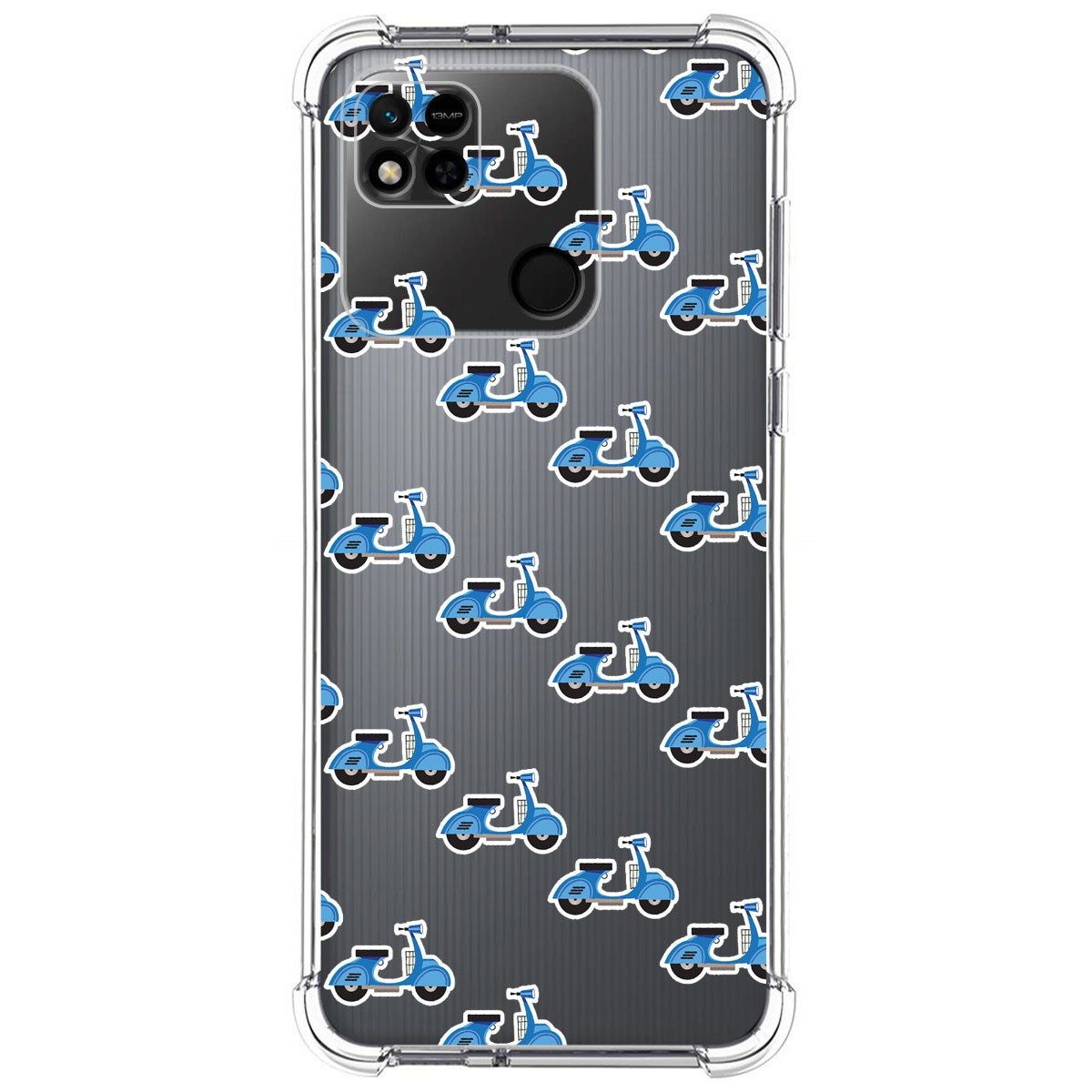 Funda Silicona Antigolpes compatible con Xiaomi Redmi 10A diseño Scooter Dibujos