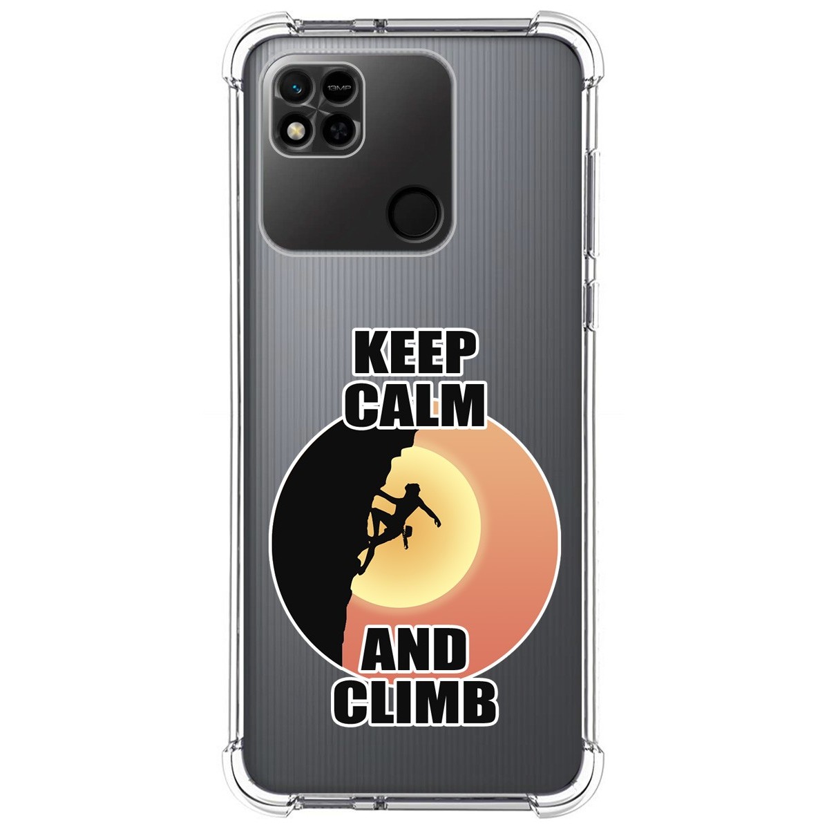 Funda Silicona Antigolpes compatible con Xiaomi Redmi 10A diseño Mujer Escalada Dibujos