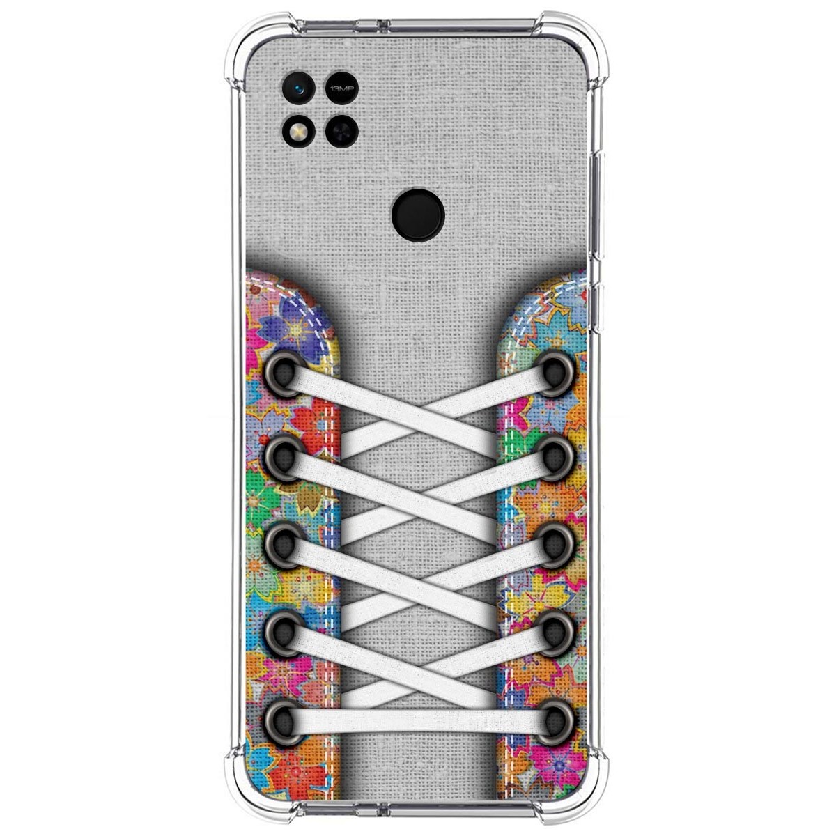 Funda Silicona Antigolpes compatible con Xiaomi Redmi 10A diseño Zapatillas 04 Dibujos