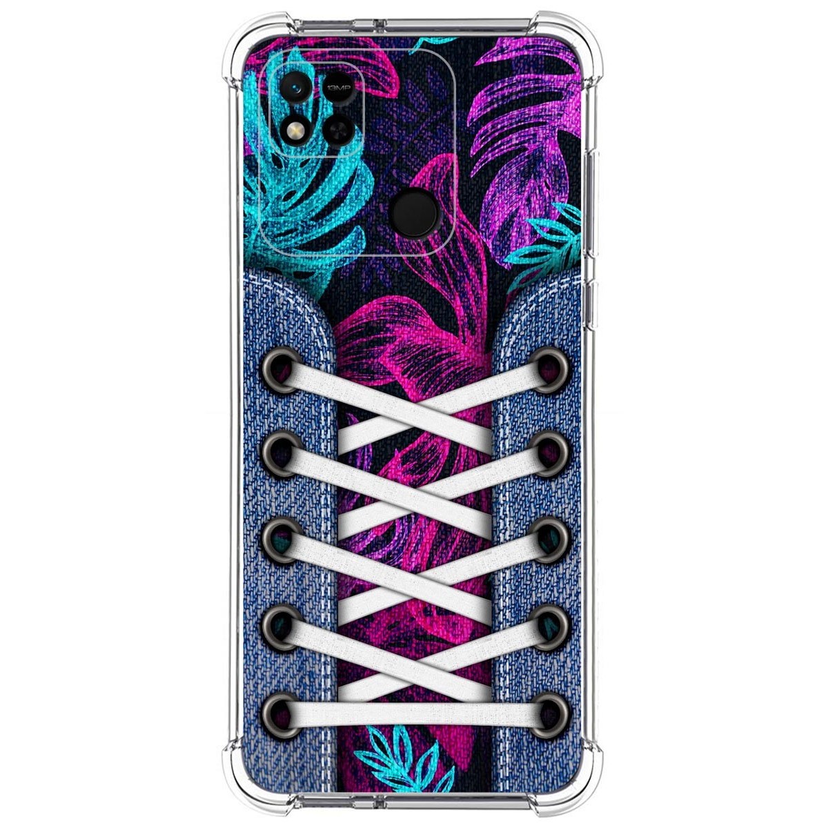 Funda Silicona Antigolpes compatible con Xiaomi Redmi 10A diseño Zapatillas 07 Dibujos