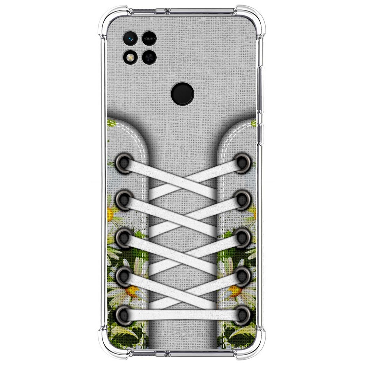 Funda Silicona Antigolpes compatible con Xiaomi Redmi 10A diseño Zapatillas 08 Dibujos