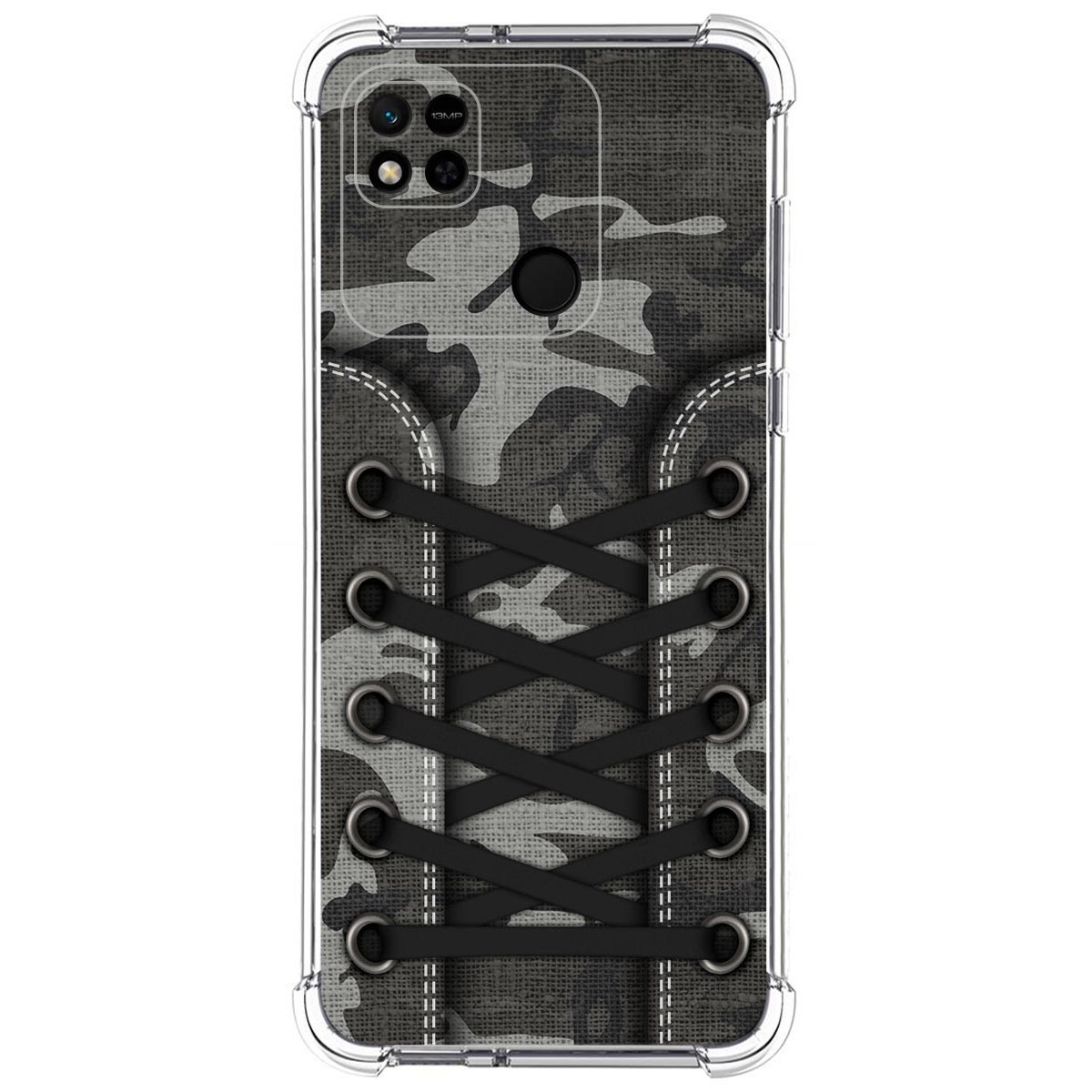 Funda Silicona Antigolpes compatible con Xiaomi Redmi 10A diseño Zapatillas 15 Dibujos