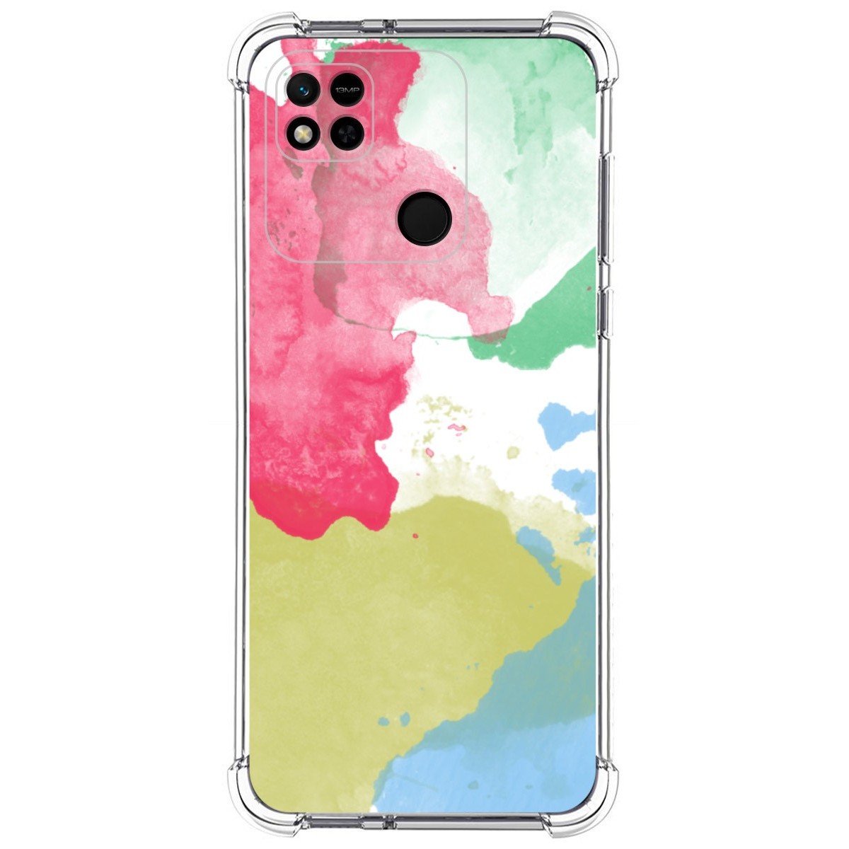 Funda Silicona Antigolpes compatible con Xiaomi Redmi 10A diseño Acuarela 02 Dibujos