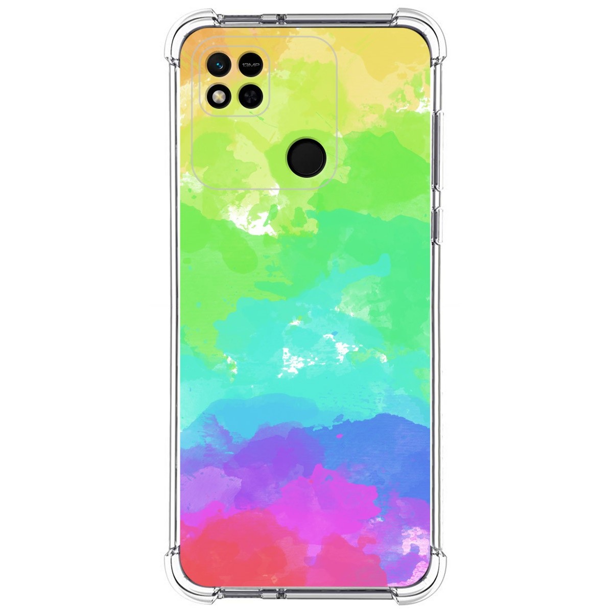 Funda Silicona Antigolpes compatible con Xiaomi Redmi 10A diseño Acuarela 03 Dibujos