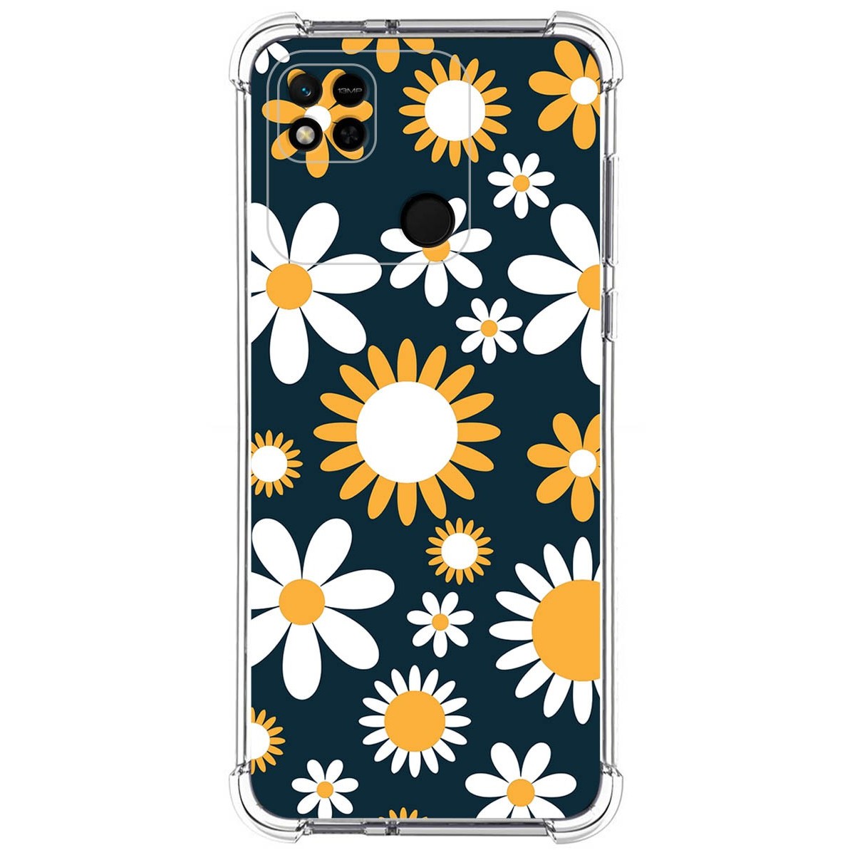 Funda Silicona Antigolpes compatible con Xiaomi Redmi 10A diseño Flores 08 Dibujos