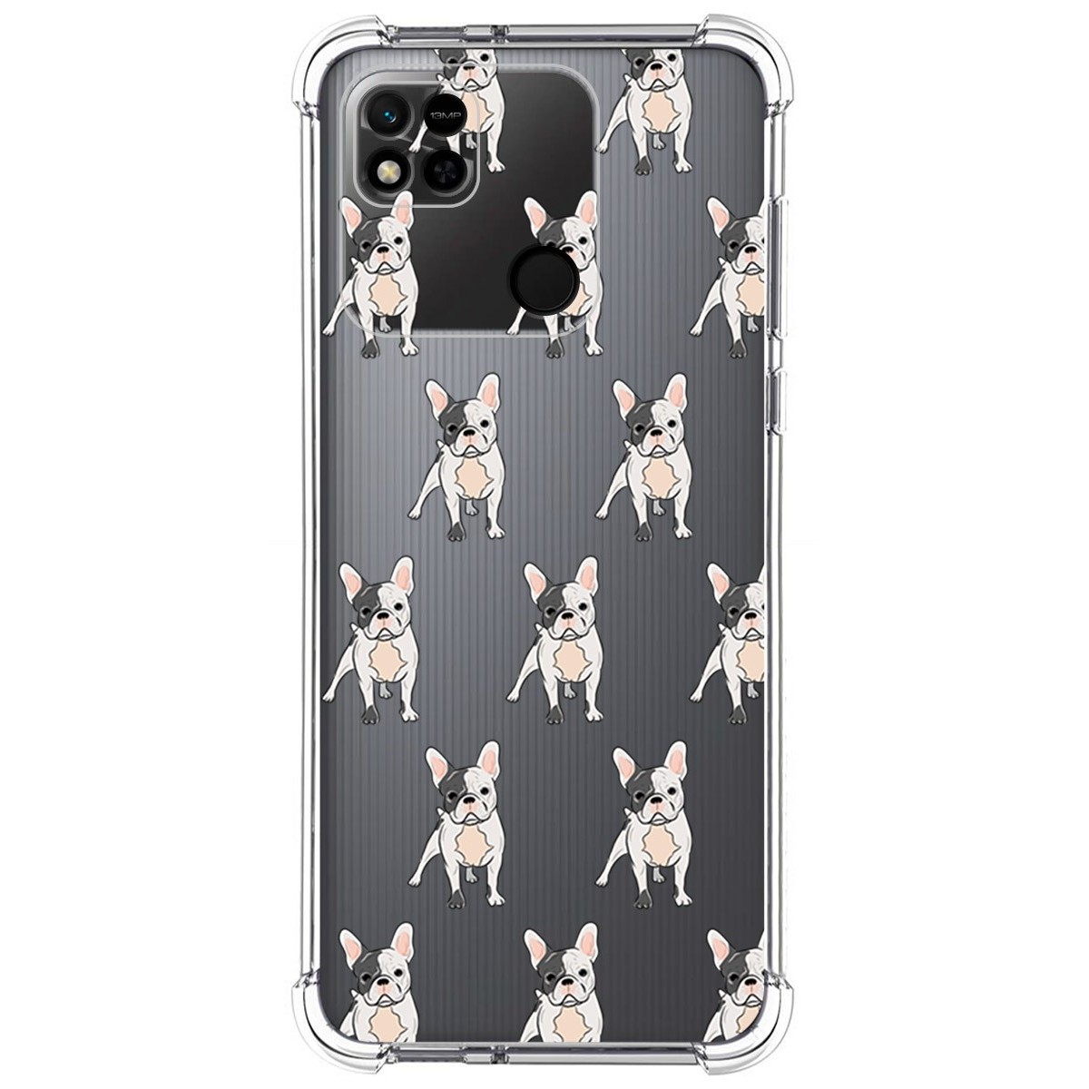 Funda Silicona Antigolpes compatible con Xiaomi Redmi 10A diseño Perros 12 Dibujos